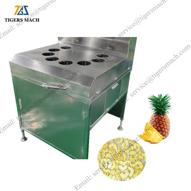 Automatic Industrial Pineapple Cutting Machine