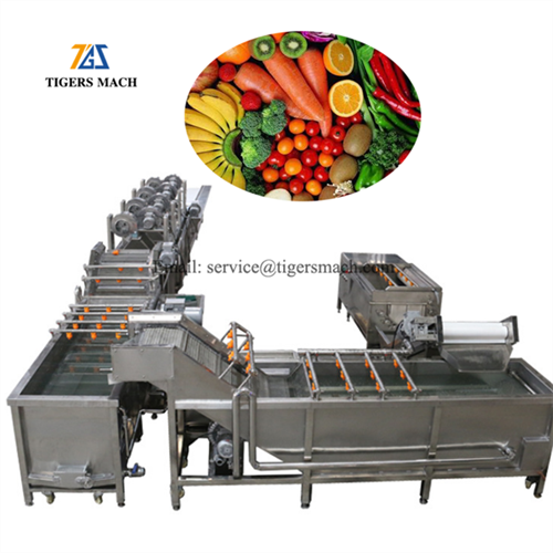 Машина для мойки овощей с пузырьками воздуха