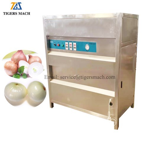 Машина для сухой очистки лука