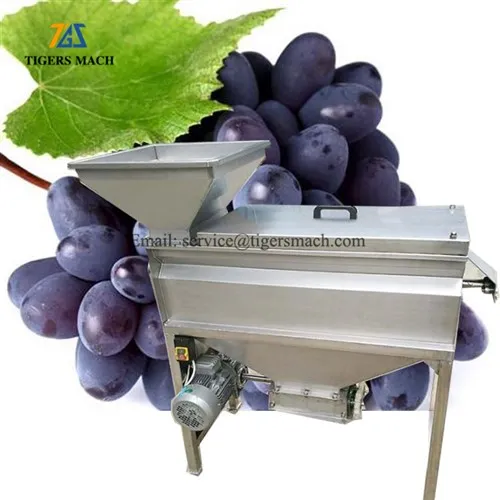 Виноградный стебель удален измельченной машиной