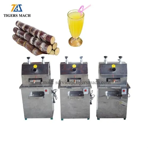 Маленькая машина для производства сока сахарного тростника